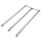Hongso 7506 29 Inches Stainless Steel Burner Tubes Set for Weber Genesis I - IV, Genesis Platinum I & II, Genesis Platinum B/C, Genesis Gold B/C Gas Grill (with Side Control Panel) 3033609 SBG506