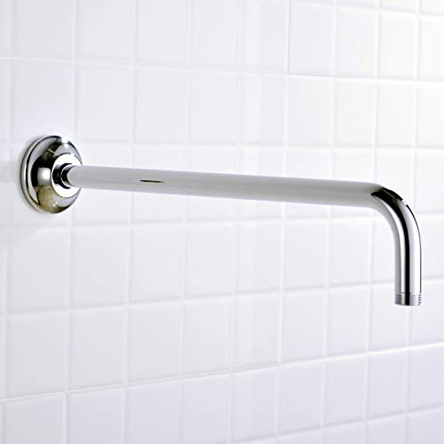 BESTILL 16 Inch LShaped Shower Head Extension Arm, Shower Arm and