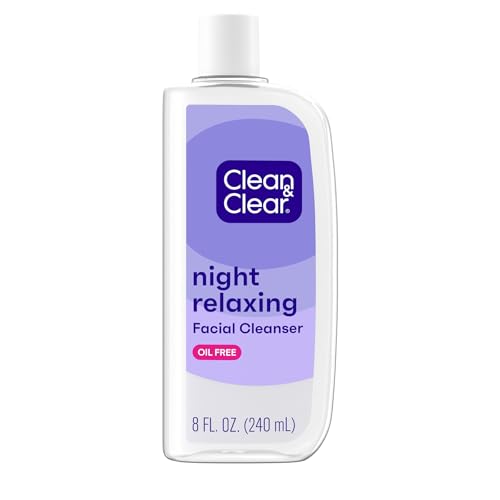 Clean & Clear Night Relaxing Deep Cleaning Face Wash, 8 Fluid... 317bVtmEKlL