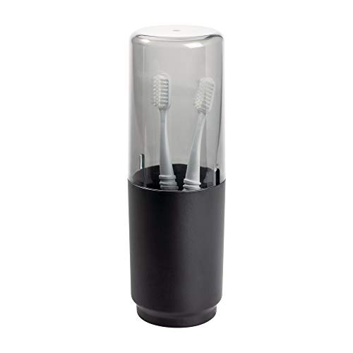 iDesign Austin Covered Toothbrush Holder, Holds Covered Toothbrush