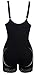 Supplim Women Waist Trainer Corset Shapewear Waist Cincher Body Shaper Bodysuit,Black,X-Large