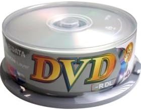 Ridata 50 Ritek Dual Layer 8.5GB 4X DVD-R DL (Logo on Top)