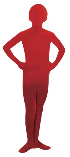 Forum Novelties I m Invisible Bodysuit, Red, Child s Medium