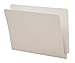 Smead Colored End Tab File Folder, Shelf-Master Reinforced Straight-Cut Tab, Letter Size, Gray, 100 per Box (25310)