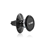 TechMatte MagGrip Orbit Universal Air Vent Magnetic Car Mount Holder for iPhone 7, 6, 6S, Samsung Galaxy S7, S7 Edge (Black)