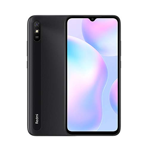Xiaomi Redmi 9A Teléfono 2GB RAM + 32GB ROM, 6.53” Pantalla falten Puntos, Octa-Core Processor, 5MP Frontal & 13MP Cámaras Versión Global (Gris)