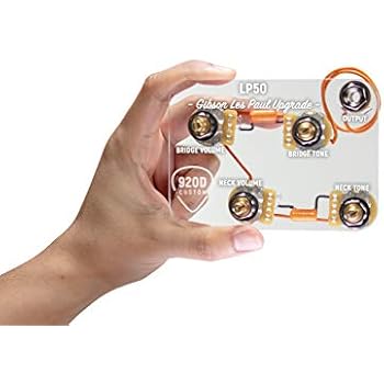 Amazon.com: 920D Custom Shop Les Paul Jimmy Page Wiring ... les paul 50s wiring harness 
