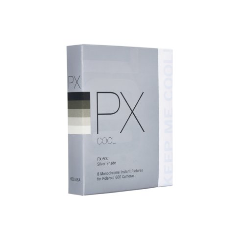 Impossible PRD2185 PX 600 Silver Shade Cool Film for Polaroid 600 Cameras,  (Multi-colored)