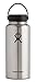 HYDRO FLASK 32 oz Double Wall Vacuum Insulated Stainless Steel Leak Proof Sports Water Bottle, Wide Mouth with BPA Free Flex Cap, Stainless