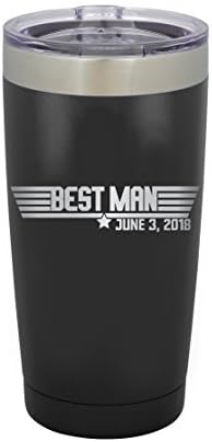 Groomsman Tumbler, Beer Tumbler, Groomsman gifts, Bestman Gifts, Wedding favors, Whiskey glasses, Father of the bride, Tux, Tuxedo, Personalized growler