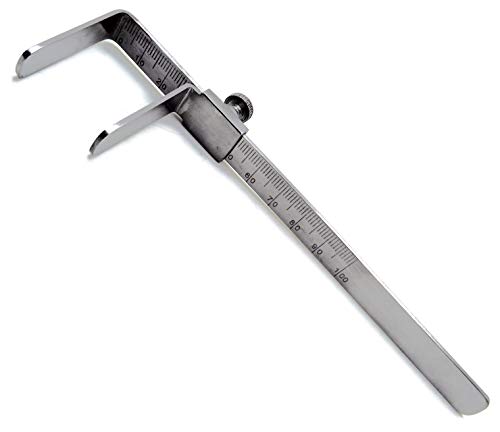 3× Dental Willis Bite Gauge Stainless Steel