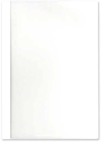 Only binding cover clear white A4 portrait 24mm kun Flip binding kun (japan import)
