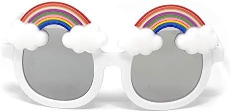 LOOSE LEAF Eyewear Kids Girls Sunglasses 100% UV Protection - See Shapes & Color