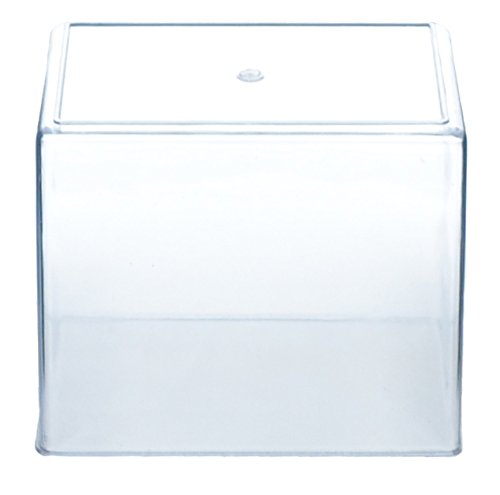 Aquarium Tank – Small – Molded Plastic – .75 Gallon Capacity – 7″ x 6″ x 4.25″