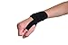 MagicWrap - Self Adhesive Adjustable Wrist Support Wrap Professional Grade with Thumb Loops Wrist Support Braces for Men & Women Weight Lifting (Black)