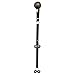 PoochieBells Handcrafted Dog Doorbell for Potty Training – Easy & Quick, Doggie-Safe USA-Made Dog Door Bell with Perfect Sound, Dog Trainer-Recommended for over 20 Years,PB-SOLIDBLACK