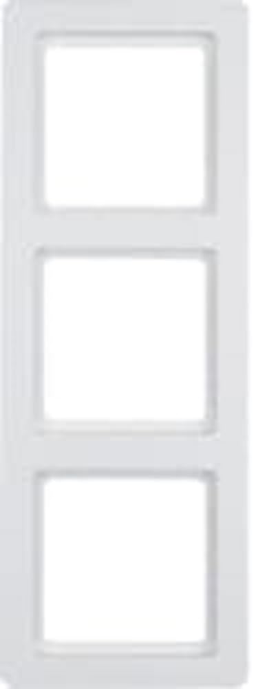 Hager Q.1 – Frame 3 Elements White Polar