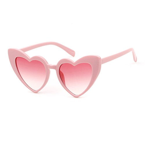 Clout Goggle Heart Sunglasses Vintage Cat Eye Mod Style Retro Kurt Cobain Glasses