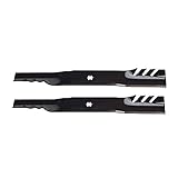 Set of 2, Longer Life Gator Fusion G5 3-In-1 Mulching Blades to Replace MTD Blades 742-0616, 942-0616, 742-04126 942-04312 Used on some 42" Decks, MTD, Cub Cadet, White, Wards, Yard Man, Troy Bilt.