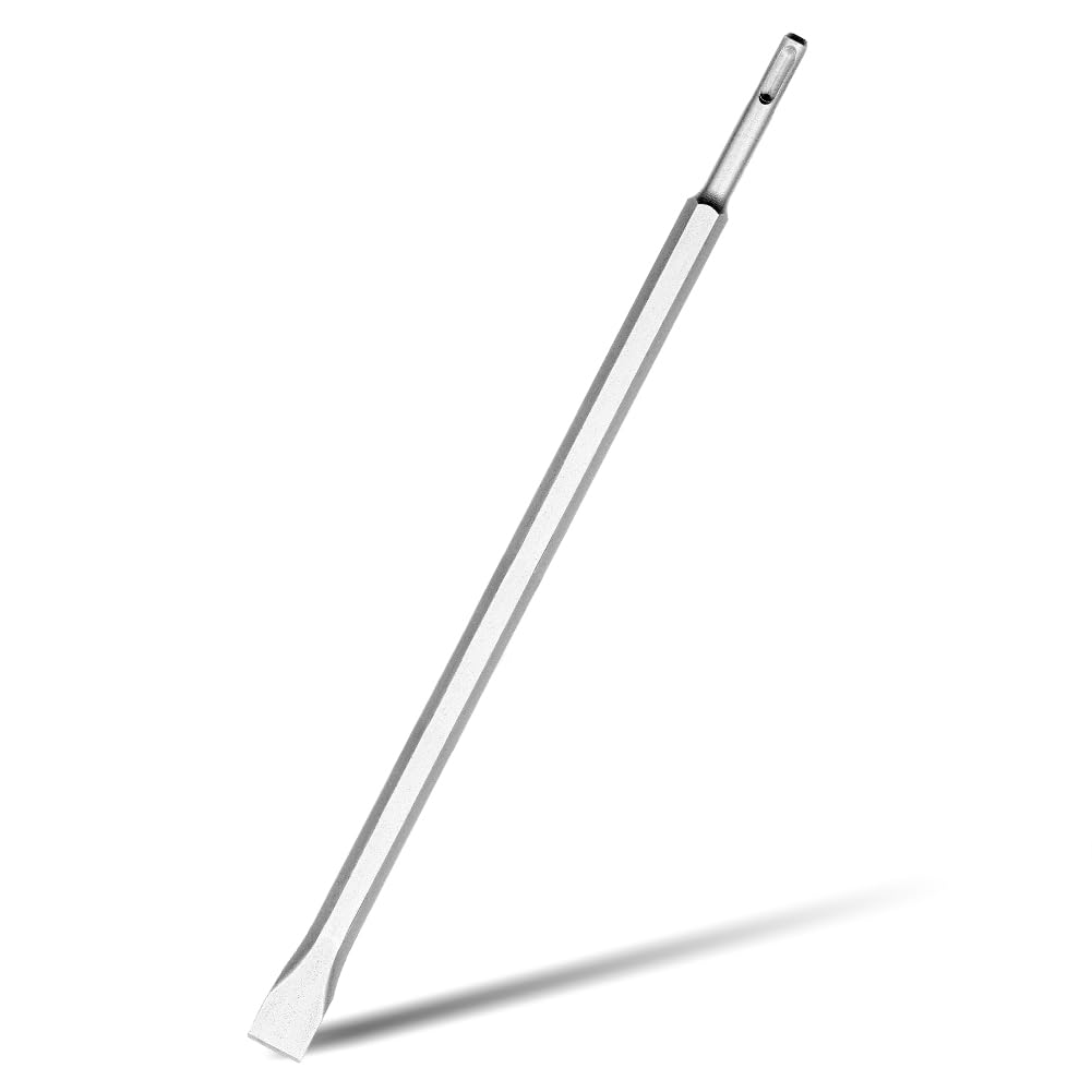 Monkey King Bar SDS Plus Flat Chisel 400MM, Carbon Steel, for Rotary Hammer Drill, Demolition Hammer