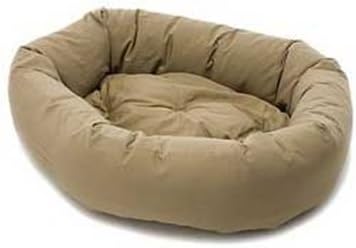 Dog Gone Smart Donut Bed with Repelz-It, Small, Khaki