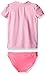 The Children's Place Girls' Her Li'l Short Sleeve Rashguard Swim Shirt