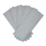 uxcell 5pcs 4000 Grits Wet Dry Waterproof Sandpaper