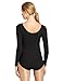 Capezio Women's Long Sleeve Leotard,Black,X-Small