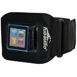 H2O Audio Amphibx Fit Lightweight Waterproof Armband for iPod shuffle and Other Small MP3 Players (Black)