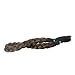 DIGUAN Synthetic Hair Braided Headband Classic Chunky Wide Plaited Braids Elastic Stretch Hairpiece Women Girl Beauty accessory, 55g aHairBeauty (#Chestnut)