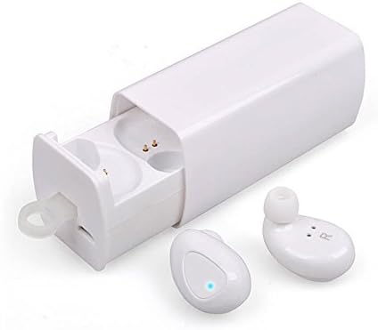 True Wireless Earbuds, DEYIMEI In-Ear Bluetooth Headset，Bluetooth V4.2 Sport Earphone with Portable Charging Box for iPhoneX 8 7Plus 7 6sPlue 6s and Android Cellphones