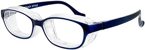 Amazon Co Jp 品 花粉対策 スカッシースタイル キッズ 8701 01 メガネ ゴーグル ブルー 男の子 花粉メガネ Pm2 5 対策 伊達メガネ Ssサイズ Sサイズ 服 ファッション小物