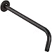 12 Inch Shower Arm And Flange - Solid Stainless Steel, Wall-Mounted For Fixed Shower Head & Rain Showerhead - Aqua Elegante - Oil-Rubbed Bronze