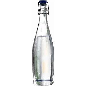 glass bottled water