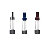 Solo Glass Tube, Air Glass Tube, 70mm Straight Arizer Solo Drying Tube with Tip Replacement (3 Pack)