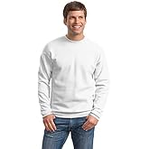 Hanes Ecosmart Crewneck Sweatshirt 4XL Charcoal Heather