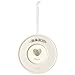 Hallmark Fingerprint Ornament Kit Christmas Ornament Baby's Fingerprint Dated 2016 Keepsake Ornament