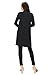 LL WSK1048 Womens Long Sleeve Ombre Open Front Long Cardigan with Stretch XXXL BLACK