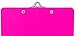 Trade Quest Plastic Clipboard Opaque Color Letter Size Standard Clip (Pack of 6) (Assorted)