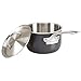 Viking 5-Ply Pots and Pans Set, 10 Piece Hard Anodized Cookware, Stainless Steel Lids, Silver