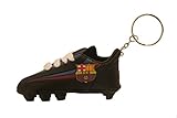 FC Barcelona Logo BLACK Soccer Shoe Cleat Keychain .. .. New