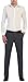Studio 10 Men’s by Gioberti Slim Fit Dress Pants, Charcoal, 32/32