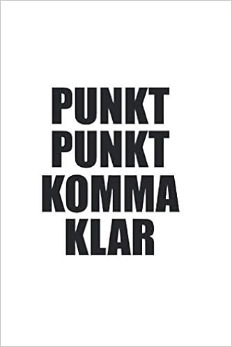 Punkt Punk Komma Klar Antisozial Notizblock Asozial Geschenk German Edition Watzlawek Bucher Herrmann Amazon Com Books