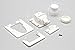 Magnetic Cabinet Locks - Child Proof Lock Set - Baby Safety Locks for Cabinets & Drawers - No Tools Or Drilling Needed - 4 Locks + 1 Key