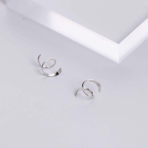 Minimalist Ear Climber 925 Sterling Silver Earrings for Women Teen Girls Cuff Wrap Earrings Hypoallergenic