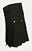 UT Kilts Men's UTK Standard Utility Kilt Black 48