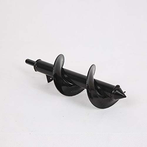 Thethan Garden Auger Spiral Drill Bit Accessories for Planting Bedding Bulbs Seedlings