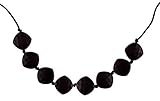 Chew-Choos 'Sweet pea' Silicone Teething Necklace (Black)