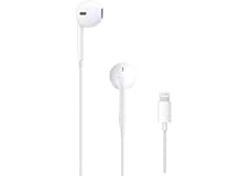 Apple EarPods Headphones with Lightning Connector, Wired Ear Buds for iPhone with Built-in Remote to Control Music, Phone Cal