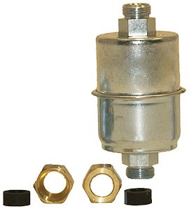 WIX 33593 Heavy Duty In-Line Fuel Filter – Pack Of 1, Built-In Gaskets